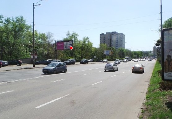 Фото рекламної площини за адресою Голосеевский пр. (40-летия Октября пр.), 25