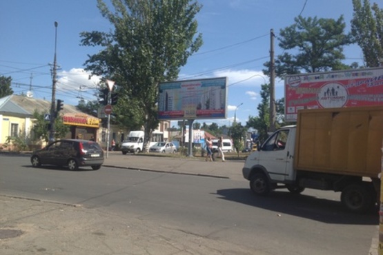 Фото рекламной плоскости по адресу пр.Центральный -Рюмина призматрон новый Фото рекламной плоскости по адресу пр.Центральный -Рюмина призматрон новый