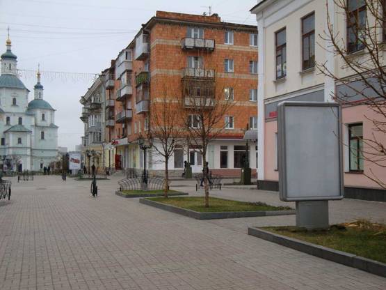 Фото рекламной плоскости по адресу ул. Воскресенская (укртелеком)