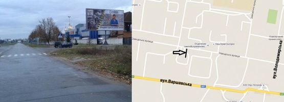 Фото рекламной плоскости по адресу Заводська (ТЦ ЮВАНТ) Фото рекламной плоскости по адресу Заводська (ТЦ ЮВАНТ)