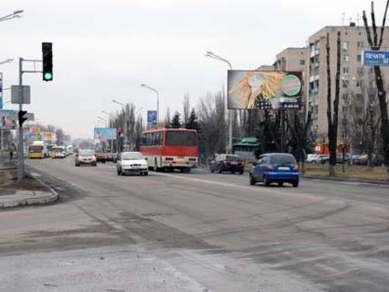 Фото рекламної площини за адресою ул. Днепровская - ул.Богуна Ивана (Горветка, ЦЕНТР)