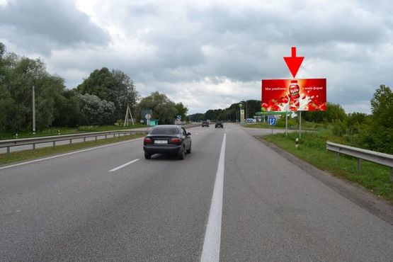 Фото рекламної площини за адресою Трасса Киев-Харьков-Довжанский возле АЗС WOG-пос. Коротыч- в ст. Люботина