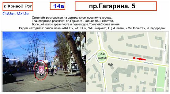 Фото рекламной плоскости по адресу пр-т Гагарина, 5  ( маг. "ARES") Фото рекламной плоскости по адресу пр-т Гагарина, 5  ( маг. "ARES")