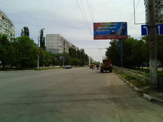 Фото рекламной плоскости по адресу Пр.200 лет Херсона (р-н супермаркета "Billa")