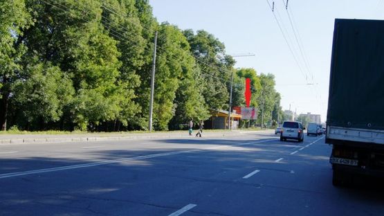 Фото рекламної площини за адресою шосе Львівське, 55 (верх) Фото рекламної площини за адресою шосе Львівське, 55 (верх)