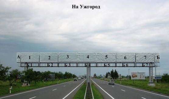 Фото рекламної площини за адресою Стелла при в"їзді в м. Ужгород № 1