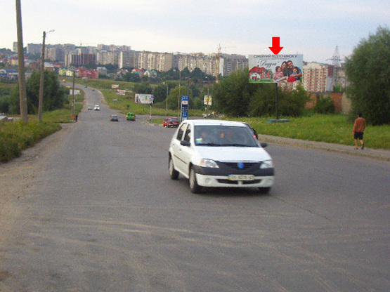 Фото рекламной плоскости по адресу Рибалко М. ул., элитный массив Фото рекламной плоскости по адресу Рибалко М. ул., элитный массив