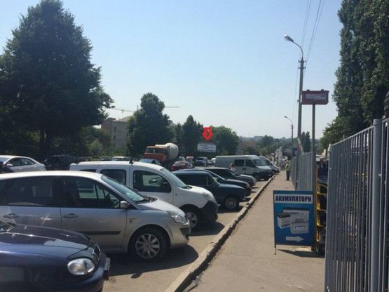 Фото рекламної площини за адресою вул.Трудова (навпроти ринку автозапчастин)