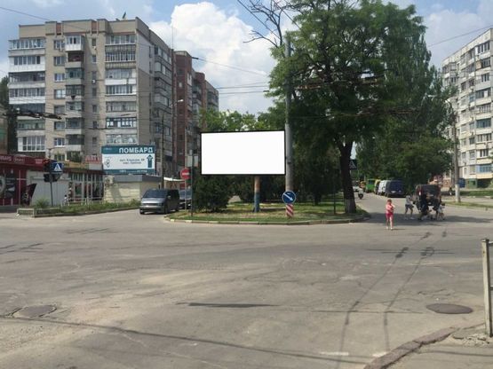 Фото рекламної площини за адресою Угол ул.Розы Люксембург и ул.Комкова, Фото рекламної площини за адресою Угол ул.Розы Люксембург и ул.Комкова,