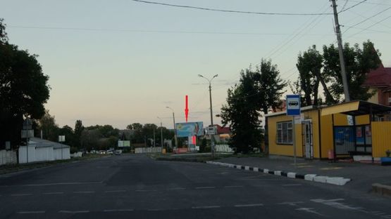 Фото рекламной плоскости по адресу вул.Красовського (біля заправки "Shell") Фото рекламной плоскости по адресу вул.Красовського (біля заправки "Shell")