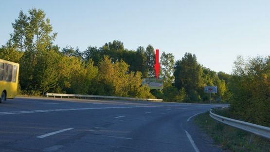 Фото рекламной плоскости по адресу Старокост.напрямок (виїзд)