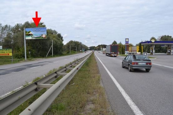 Фото рекламной плоскости по адресу Трасса Киев-Харьков-466 км-пос. Коротыч-возле АЗС Лилия-в ст. Люботина