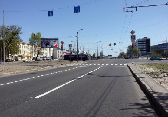 Фото рекламной плоскости по адресу Московский пр., 199 Д - Плехановская ул.