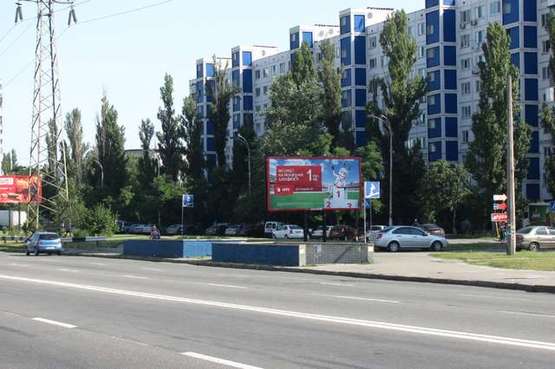 Фото рекламної площини за адресою Братиславська вул., 12 (в напр. Троєщини) Фото рекламної площини за адресою Братиславська вул., 12 (в напр. Троєщини)
