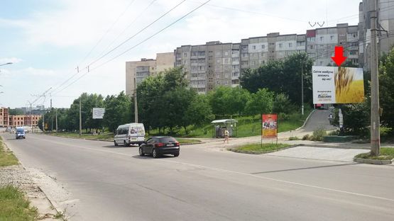 Фото рекламной плоскости по адресу Мирного П. ул, 29, возле ночного клуба "Шторм" , супермаркета "Дана"