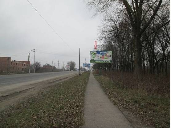 Фото рекламной плоскости по адресу вул.Львівське шосе (500 м до кругу з-да "Катіон") Фото рекламной плоскости по адресу вул.Львівське шосе (500 м до кругу з-да "Катіон")