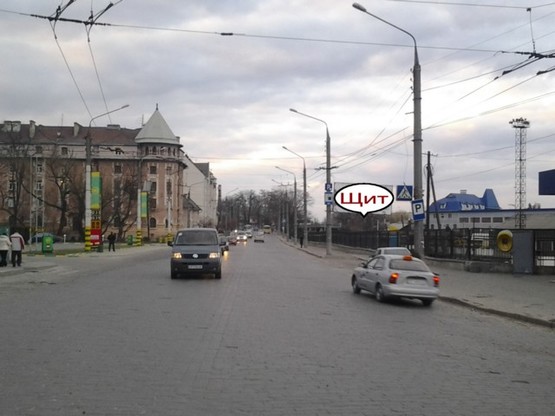 Фото рекламной плоскости по адресу вул. Гагаріна Фото рекламной плоскости по адресу вул. Гагаріна