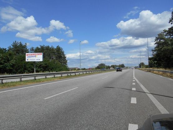 Фото рекламної площини за адресою с. Любимівка, траса М-06 Київ-Чоп (Житомир), км 34+800 право