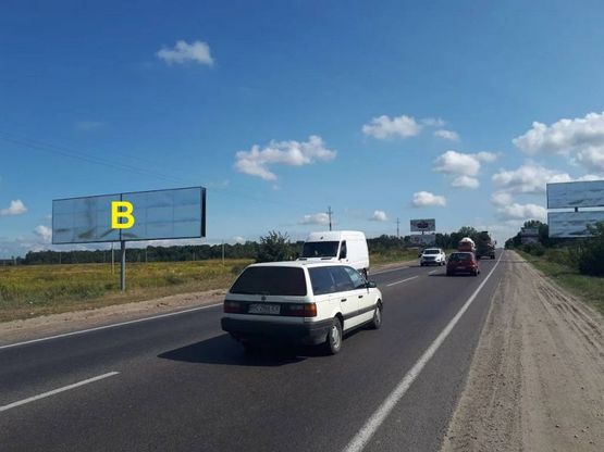 Фото рекламної площини за адресою Об'їзна М-10, З.О. м. Львова, Рудно в сторону Епіцентра
