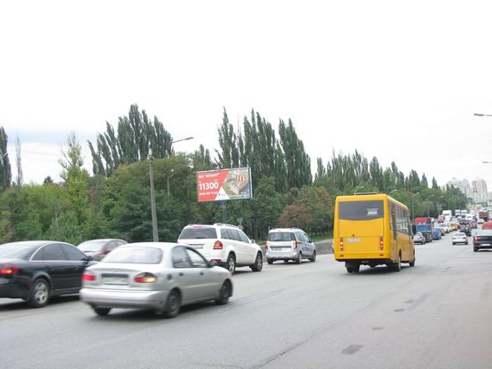 Фото рекламной плоскости по адресу Палладіна пр., /вул. Малинська