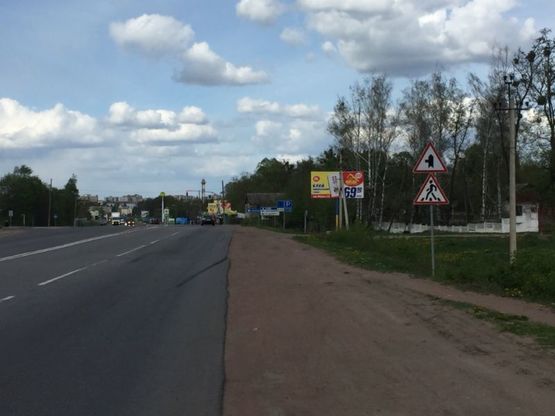 Фото рекламной плоскости по адресу Траса Житомир-Бердичів, вїзд в м.Житомир (с. Зарічани) ст А (щит № 2 Фото рекламной плоскости по адресу Траса Житомир-Бердичів, вїзд в м.Житомир (с. Зарічани) ст А (щит № 2
