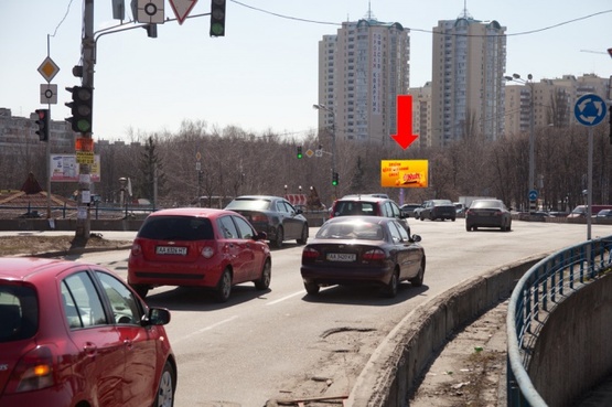 Фото рекламной плоскости по адресу Курбаса Л. пр-кт - ул. Картвелишвили Фото рекламной плоскости по адресу Курбаса Л. пр-кт - ул. Картвелишвили