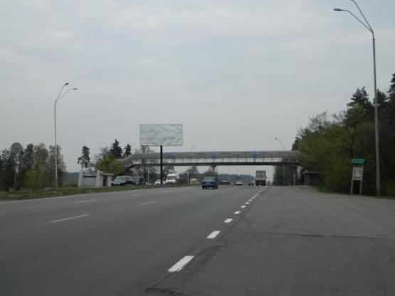 Фото рекламної площини за адресою Брoварскoй пр. 780м от АЗС Окко из Киева разделитель