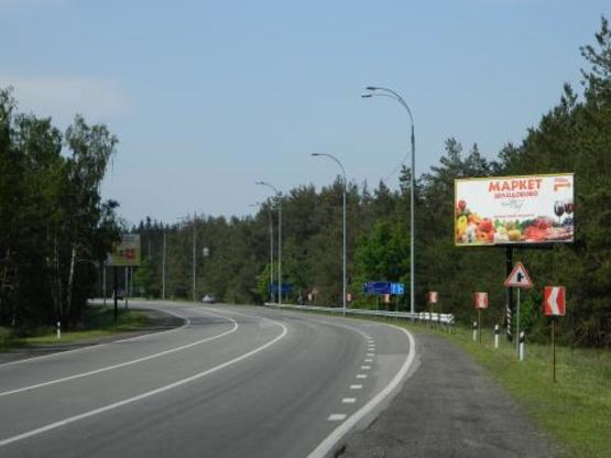 Фото рекламной плоскости по адресу Старообуховская (Конча-заспа) 33+850 слева в Киев