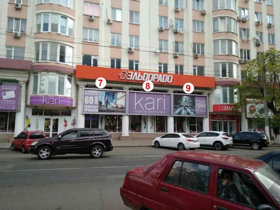 Фото рекламной плоскости по адресу Преображенская-ул.Пантелеймоновская .