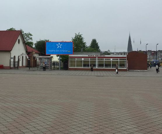 Фото рекламної площини за адресою вул. Городоцька (Приміський Вокзал) Фото рекламної площини за адресою вул. Городоцька (Приміський Вокзал)