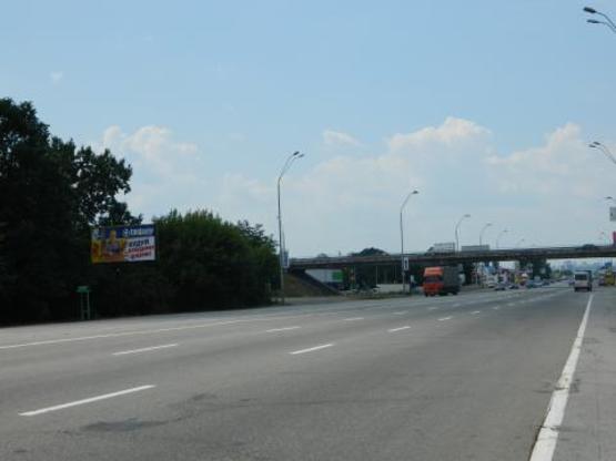 Фото рекламной плоскости по адресу Брoварскoй пр. 3в напротив к Киеву ( Леруа Марлен )
