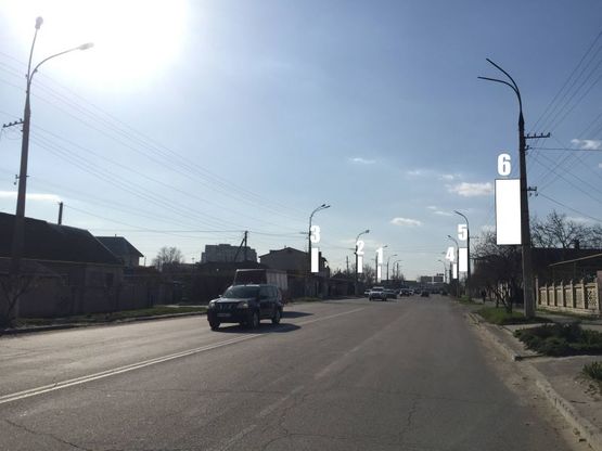 Фото рекламной плоскости по адресу Ул. Херсонская
