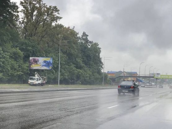 Фото рекламної площини за адресою Синеозерная 2Б напротив к пр. Победы