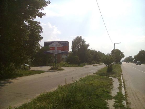 Фото рекламной плоскости по адресу Коростишів в.Більшовицька 129 ст Б Фото рекламной плоскости по адресу Коростишів в.Більшовицька 129 ст Б