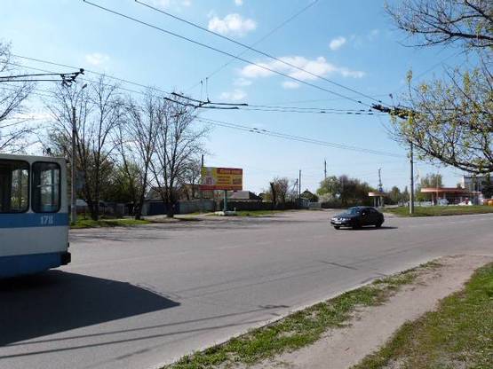 Фото рекламной плоскости по адресу просп. Л.Украинки (просп. 50-лет. Октября), перекресток с ул. Молодежной, ул. Свиштовской, район АЗС "УкртатНафта"