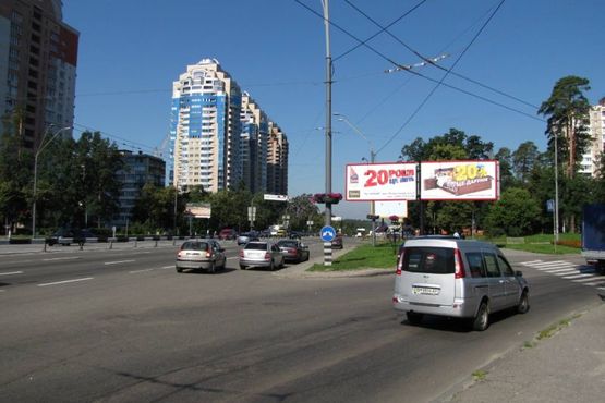 Фото рекламной плоскости по адресу Перемоги просп., : з"їзд на Кільцеву дорогу (в напр. Житомира: площина справа) Фото рекламной плоскости по адресу Перемоги просп., : з"їзд на Кільцеву дорогу (в напр. Житомира: площина справа)