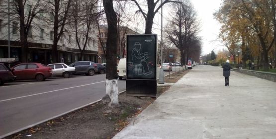 Фото рекламной плоскости по адресу ул. Соборная (Ленина), район д.№22/19