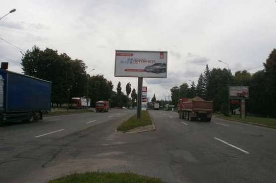 Фото рекламной плоскости по адресу Київська вул. (в'їзд в місто з боку Києва) Фото рекламной плоскости по адресу Київська вул. (в'їзд в місто з боку Києва)