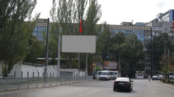 Фото рекламної площини за адресою 073Б,пров. Парусний, 3