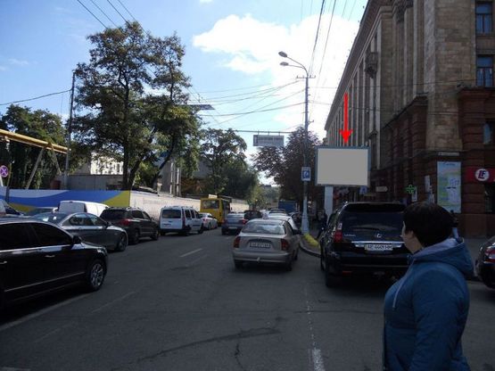 Фото рекламной плоскости по адресу s001А1, просп. Д. Яворницького (просп. К. Маркса), 57