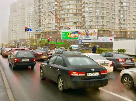 Фото рекламной плоскости по адресу пр. Петра Григоренко с ул.Ахматовой(за забором)левая в сторону Днепровской набережной Фото рекламной плоскости по адресу пр. Петра Григоренко с ул.Ахматовой(за забором)левая в сторону Днепровской набережной