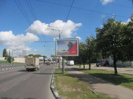 Фото рекламної площини за адресою Гагаріна просп., 129 (№2) Фото рекламної площини за адресою Гагаріна просп., 129 (№2)