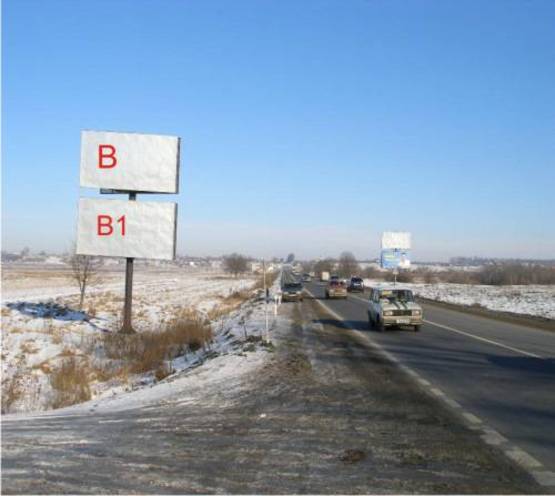 Фото рекламної площини за адресою Об'їздна дорога(Lv007)