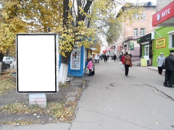 Фото рекламної площини за адресою г.Фастов, перекресток ул Соборная и Интернациональная Фото рекламної площини за адресою г.Фастов, перекресток ул Соборная и Интернациональная