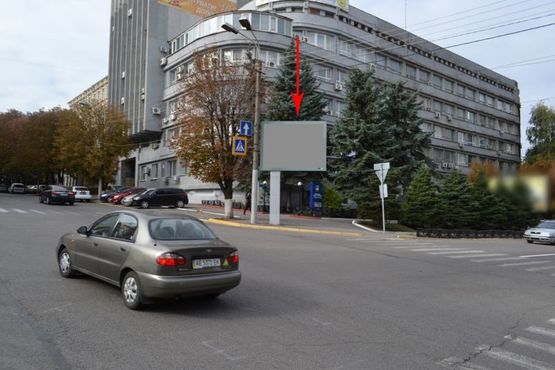 Фото рекламной плоскости по адресу s006А6,вул. Короленка - вул. Челюскіна