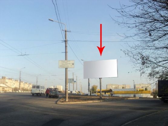 Фото рекламної площини за адресою s124А,просп. Мануйлівський (Воронцова) заїзд на просп. Слабожанський (Правда)