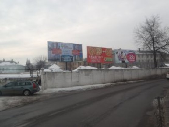 Фото рекламної площини за адресою Деповська-Вовчинецька перехрестя правий Фото рекламної площини за адресою Деповська-Вовчинецька перехрестя правий