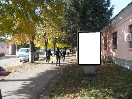 Фото рекламной плоскости по адресу г.Фастов, Привокзальная площадь