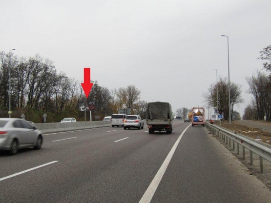 Фото рекламной плоскости по адресу Одесская трасса, в направлении  г.Киев,за заправкой WOG