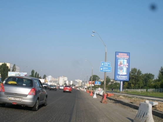 Фото рекламної площини за адресою Бажана проспект / Харьковская площадь (возле АЗС"ВР") Фото рекламної площини за адресою Бажана проспект / Харьковская площадь (возле АЗС"ВР")